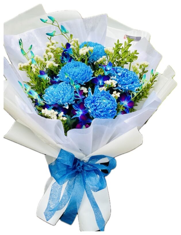 Blue Bloom Bouquet